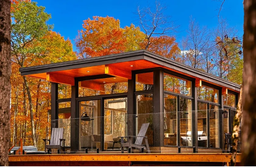 Sköv Cabin Luxury Escape | Cedar Sauna & Hot Tub - Image 1