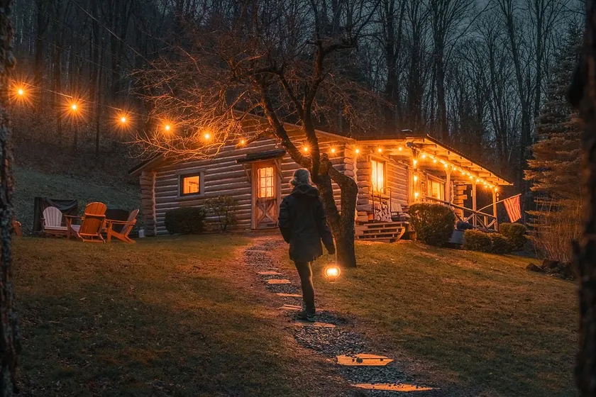 Stargazing Cabin | Fireplace • Fire Pit • Porch - Image 1