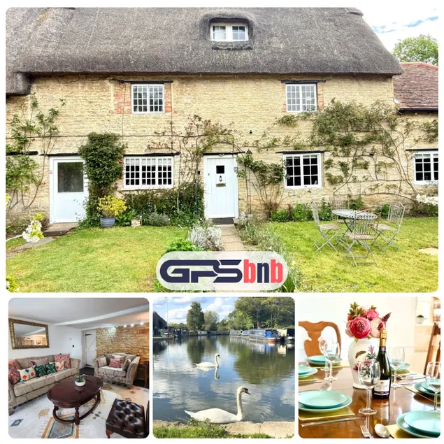5-Bedroom Swan Cottage, Canal View, Parking,Oxford - Image 1