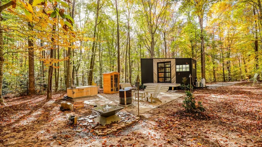 Wellness Cabin W/ Hot tub, Sauna, Cold Plunge. - Image 1