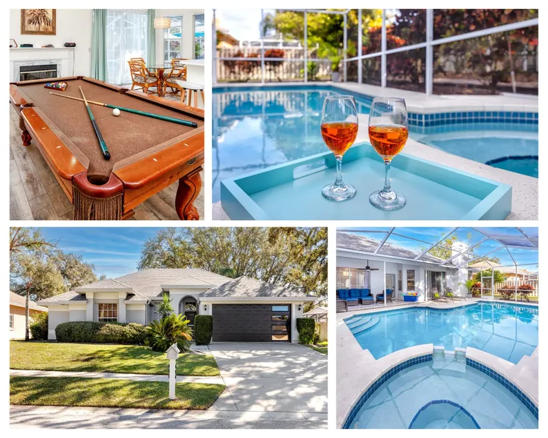 Grande maison de vacances avec 4 chambres et 3 salles de bains avec piscine chauffée - Image 1
