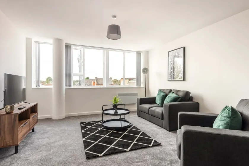 Stylish 1 Bed Apartment in Central Retford - Image 1