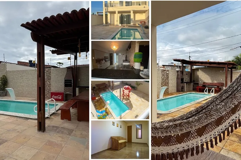 700m from the beach, 2 suites +2 rooms, swimming pool and parking - Image 1