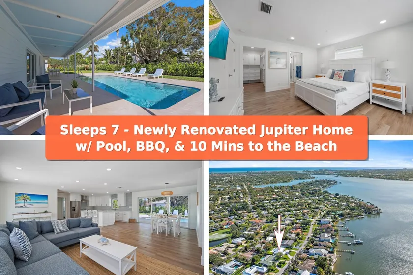 Pet Friendly Pool Home - Minutes Away from Beach - Image 1