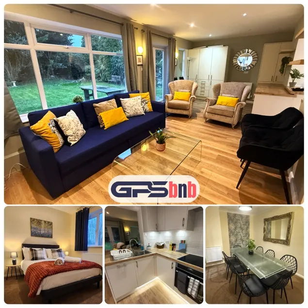 Bicester villa, 5Bedroom, Parking, WiFi, Garden - Image 1
