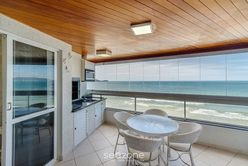 Sea View Apt w/ BBQ in Itapema Dnl0602 - Image 1