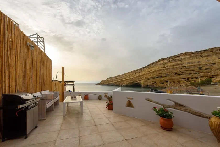Stillvolle Ferienwohnung direkt am Strand von Matala - Image 1