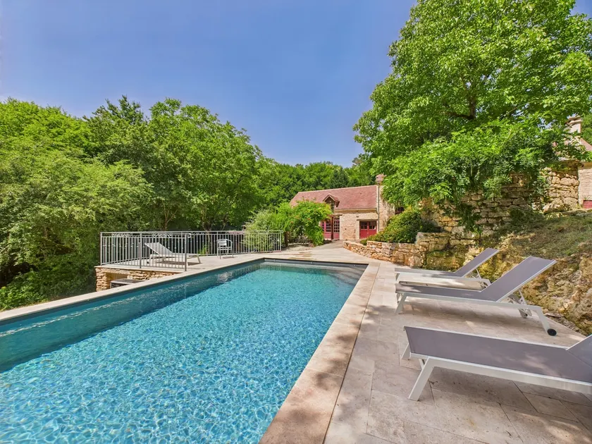Salignac-Eyvigues, maison pour 7 avec piscine - Image 1