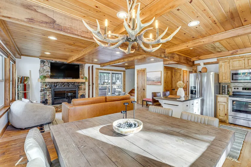 Hot Tub + Fireplace: Cozy Angel Fire A-frame Cabin - Image 1