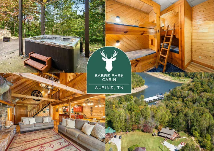 Luxury 8BR Mountain Lodge Hot Tub Fire Pit - Image 1