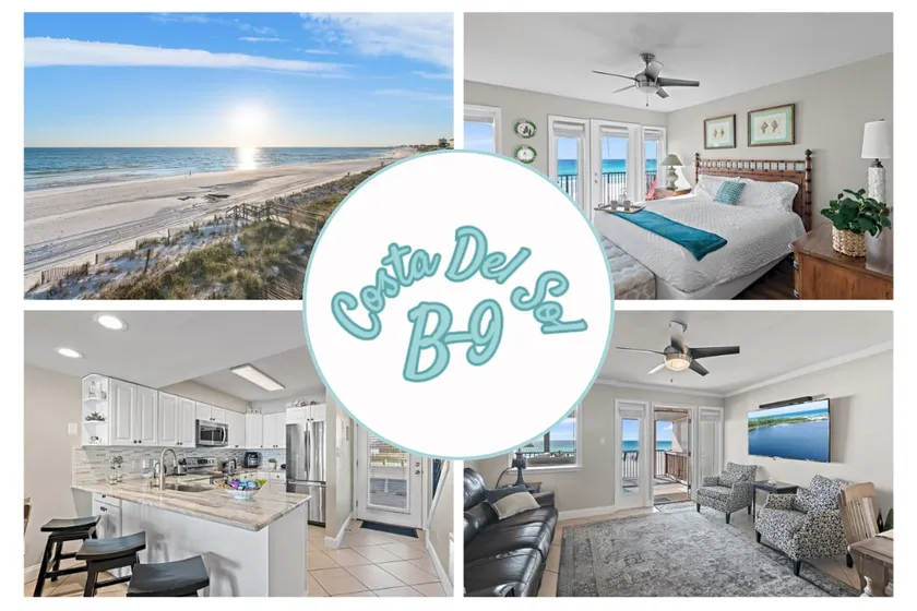 Costa Del Sol B-9*Beachfront*Beach Chairs*3 Patios - Image 1