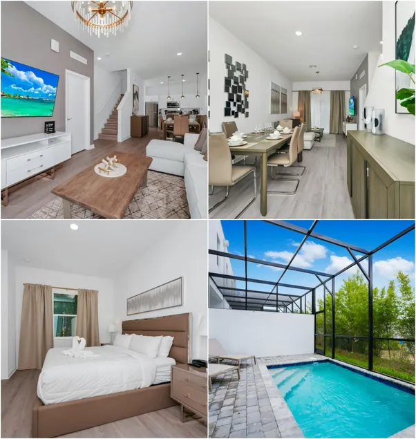 Spacious 5BR Family Home + Heated Pool Near Disney - Image 1