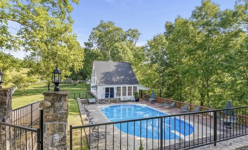 A Frame Farm Family House with Seasonal Pool - Image 1