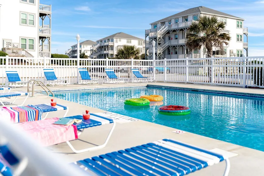 Isle In The Sun|Beachfront Steps·Pool·Emerald Isle - Image 1