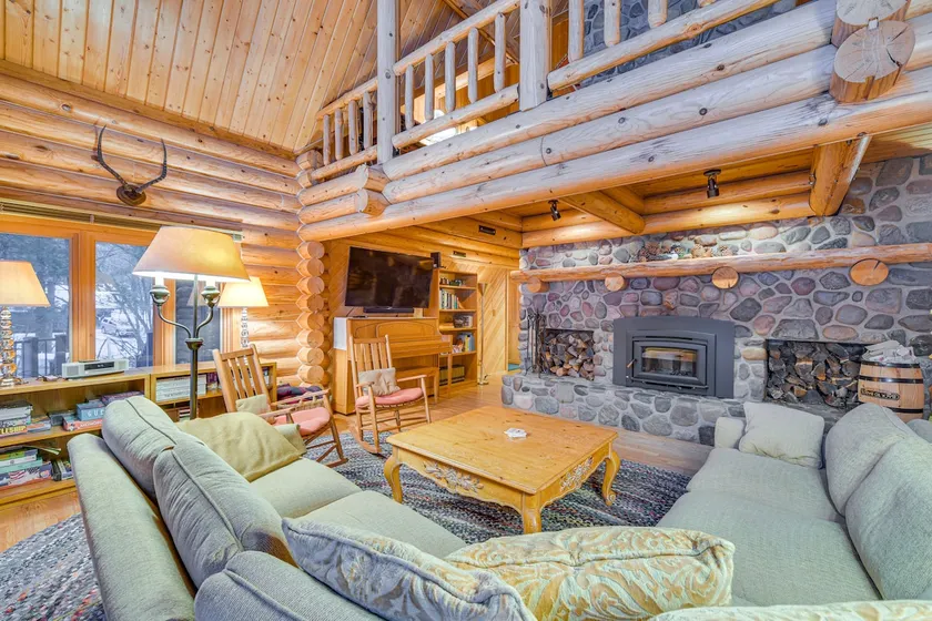 Lakefront Cabin w/ Sauna & Dock in Webster! - Image 1