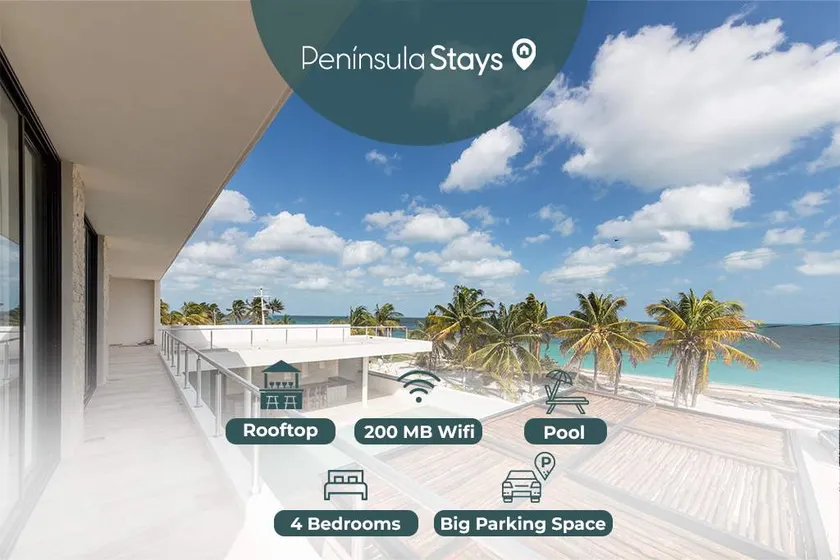 Exclusive Beachfront Escape | Modern Design, Pool & Fast WiFi - Image 1