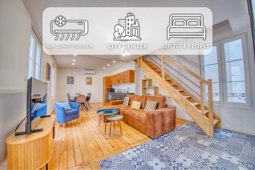 Antibes – 2 bedrooms – Air conditioning - Image 1