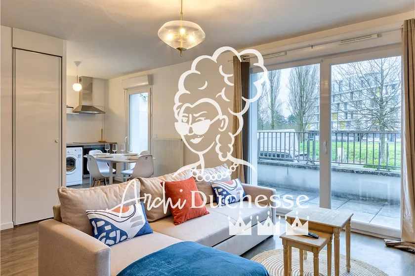 Le Nicole un appartement en duplex avec balcon et place de parking - Image 1