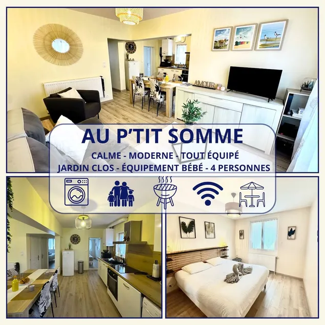 At P’tit Somme–BabyFriendly–WiFi–Single-Level Home - Image 1