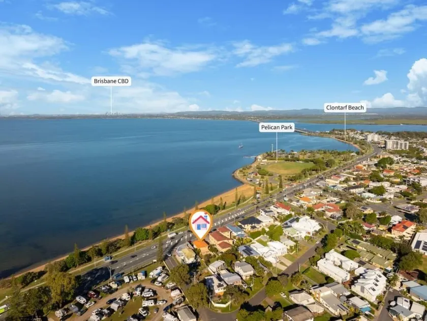 Ocean View From Balcony 5BR Home with Pool at Redcliffe - Image 1