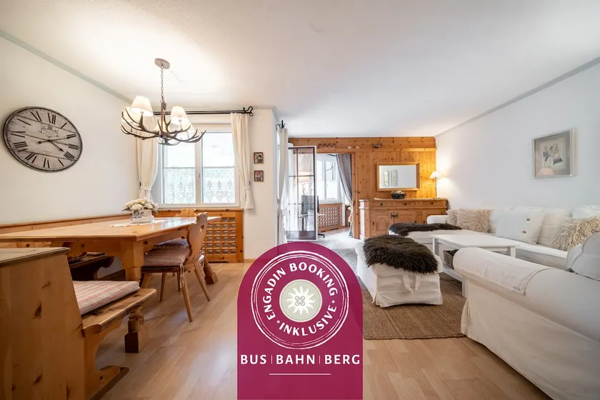 Chasa Valluns - 5302: Spacious 3.5 room apartment - Image 1