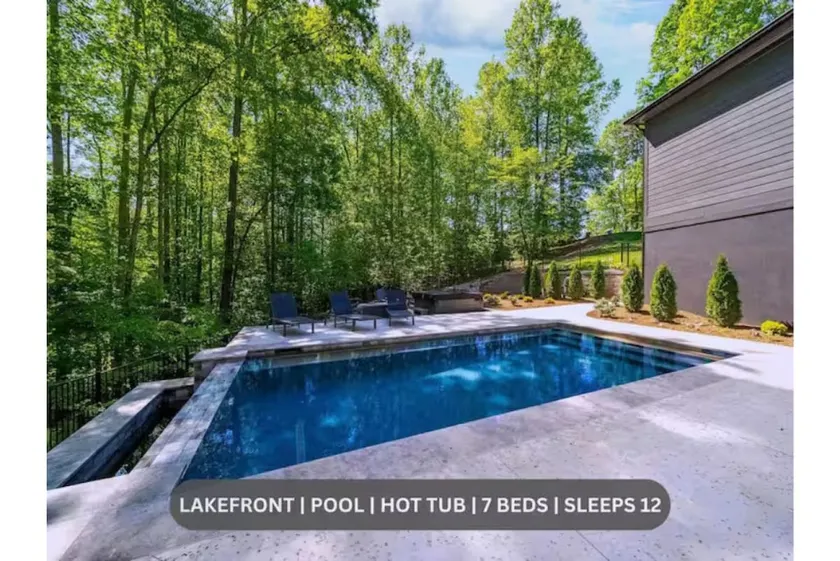Luxe Lakefront Escape—Pool—Hot Tub—Poker—Fire Pit! - Image 1