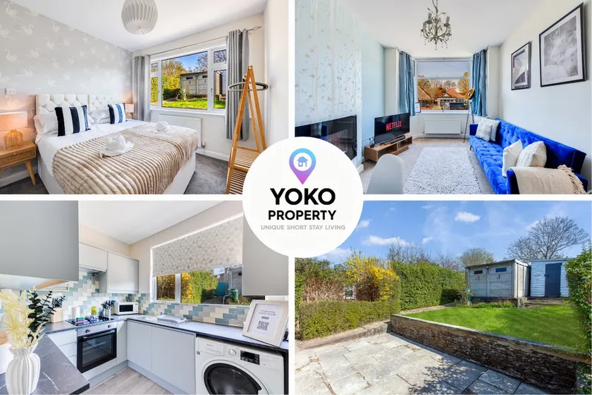 Charming Detached Bungalow - Close to Town Centre - Driveway Parking, Self-Check-In, Fast WiFi and Garden by Yoko Property - Image 1