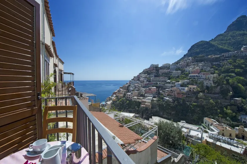Sebastien balkon - Lejlighed til 3 personer i Positano - Image 1