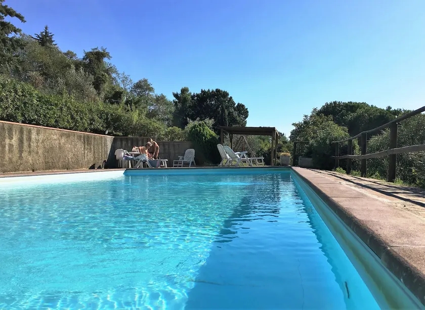 Casa Bianca Villa pool with sea view, fenced garden, barbecue by ToscanaTour - Image 1