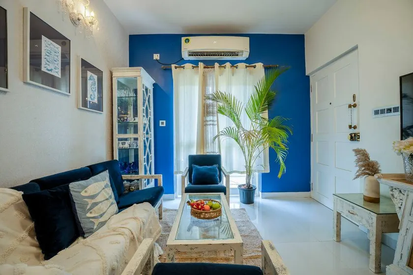 Aqua Crystal @Kiwistays | Near Beach | 2BHK | Pool - Image 1