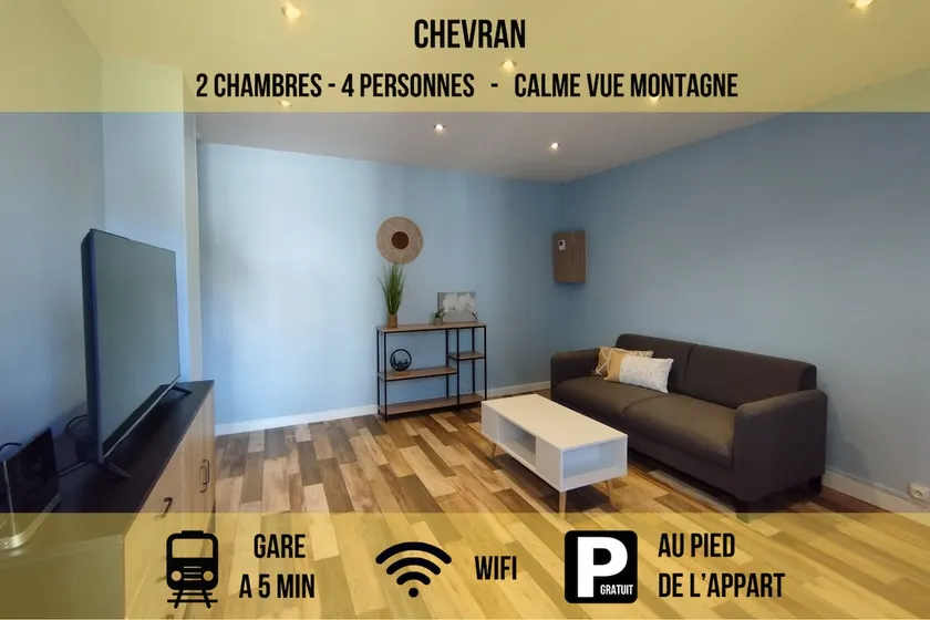 Le Chevran - 2-room apartment - near train station - Image 1