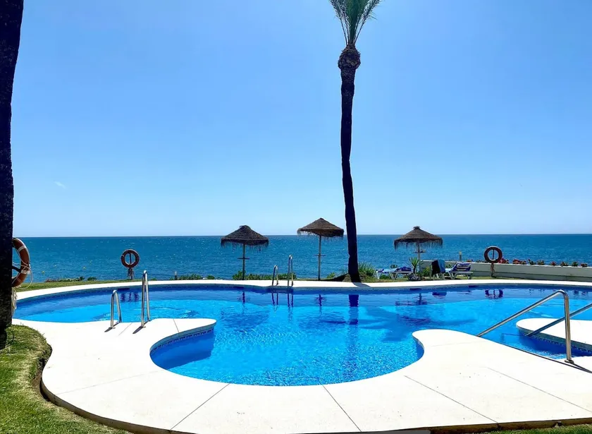 Beachfront 2BR scenic sea views - Pool - Image 1