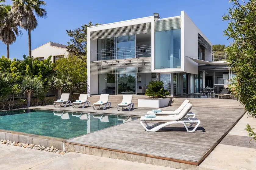 Pool with Sea Views - Villa Es Pas - Image 1
