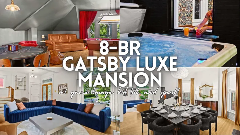 Derby-Ready Gatsby Mansion w/ Speakeasy & Hot Tub! - Image 1