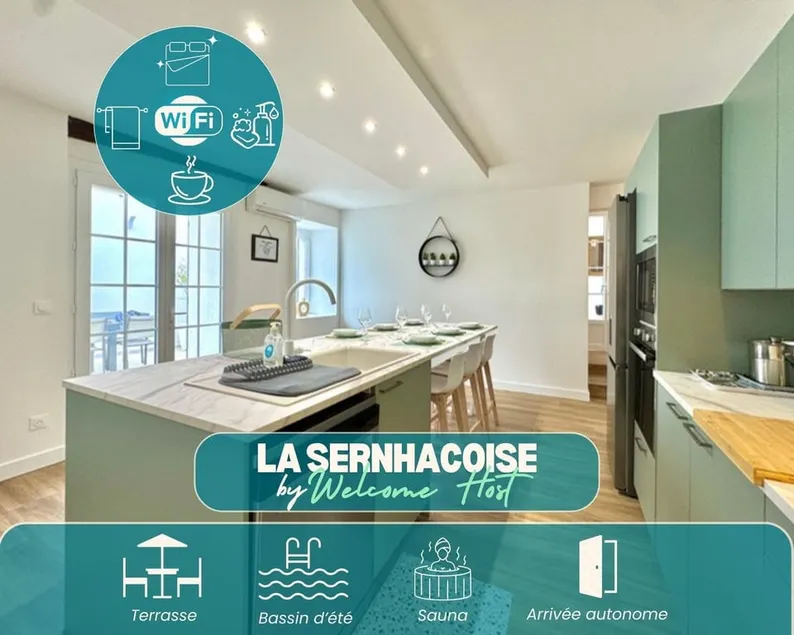 La Sernhacoise, Renovated Family Home, Sauna - Image 1
