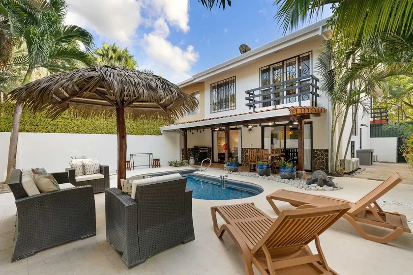 Spacious Home with Private Pool & Covered Patio Near the Beach - Image 1
