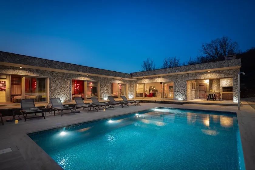 Contemporary Villa Fantazija A Luxurious Retreat in Dicmo - Image 1