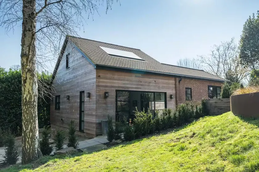 Aylesford-house-sleeps 2 & 1 Infant-parking-garden - Image 1