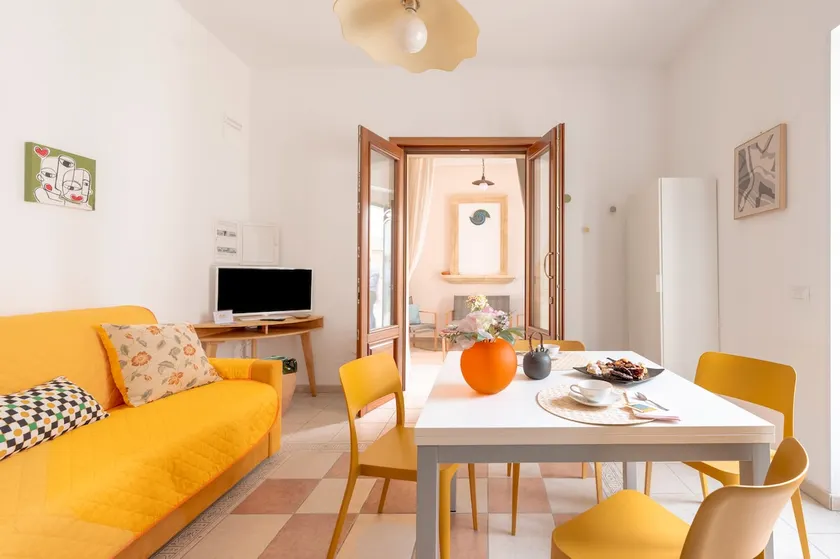 Appartamento totalmente attrezzato con terrazza e giardino | Vista sul giardino - Image 1