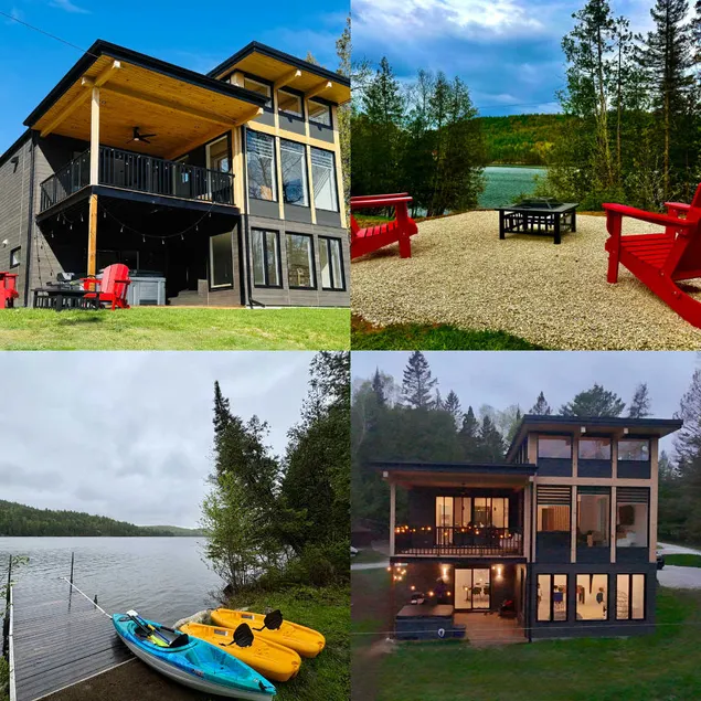 Chalet Skyville-Waterfront-Hot tub-Blue Sea - Image 1