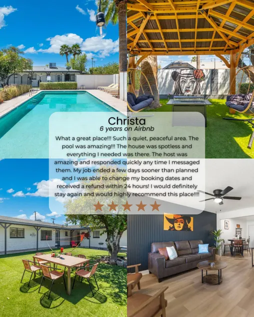 The Rose #3|Pool|Gazebo|CentralPhx|Sleeps4 - Image 1