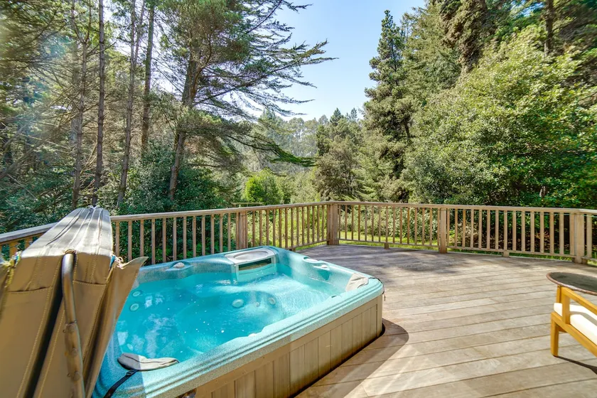 Hot Tub, 1 Mi to Beach: 12-acre Fort Bragg Cabin! - Image 1