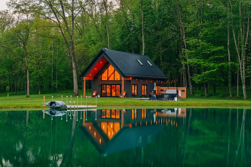 Stillwater Retreat | Pickleball Court + Pond - Image 1