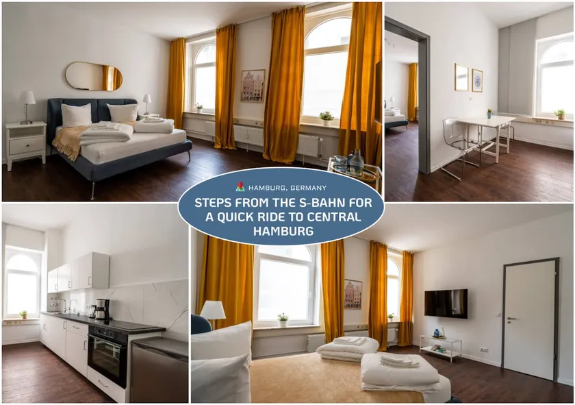 Modern 1BR Hamburg | Rain Shower - Image 1