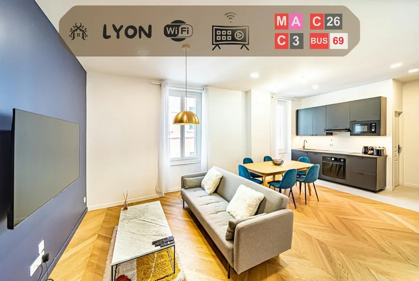 Spacious 2-room apartment: Wi-Fi, equipped kitchen, pro & family - Image 1