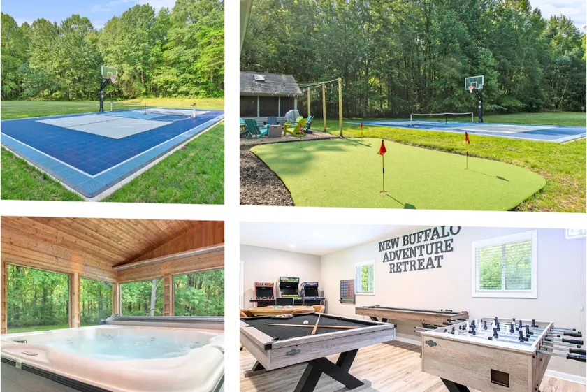 Sport Court, Putting Green, Hot Tub, Arcade, Games - Image 1
