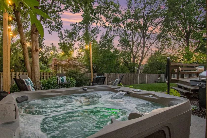 Stylish 4BR Getaway w/ Hot Tub & Grill! - Image 1