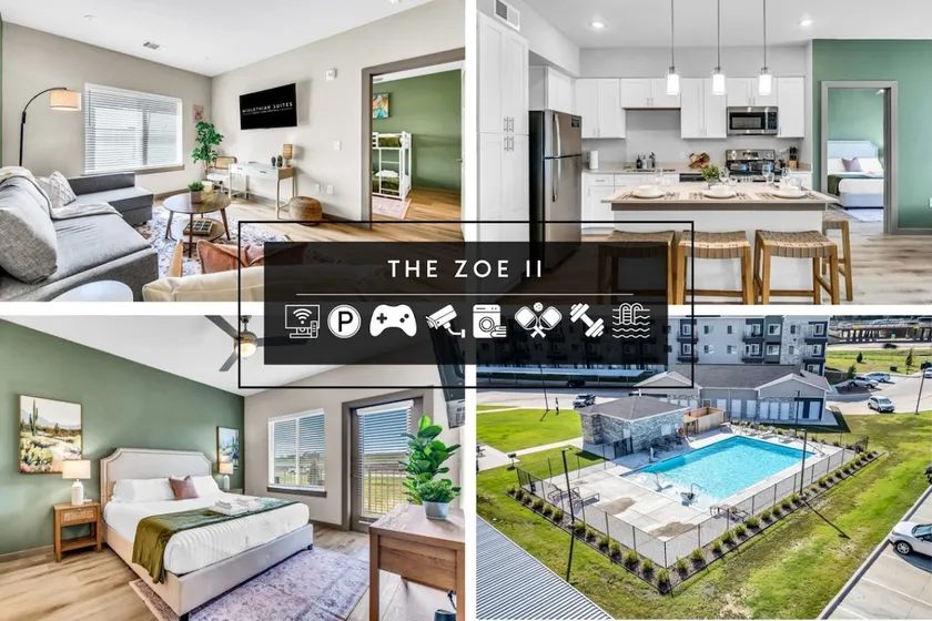 Pool, Gym, New Build, Mins to DT Waco & BU | TZ2 - Image 1