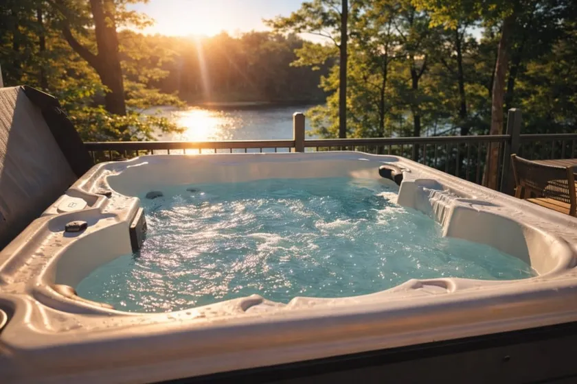 Newly Built Riverfront Kayaks Hot Tub King Ac - Image 1