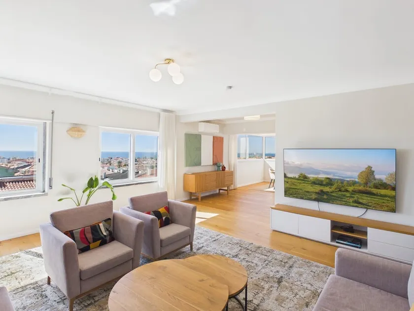 Sea View, 2 BR, Terrace & Garage in São Domingos | By Airnest - Image 1